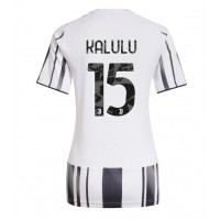 Stroje piłkarskie Juventus Pierre Kalulu #15 Koszulka Podstawowej dla damskie 2025-26 Krótki Rękaw
